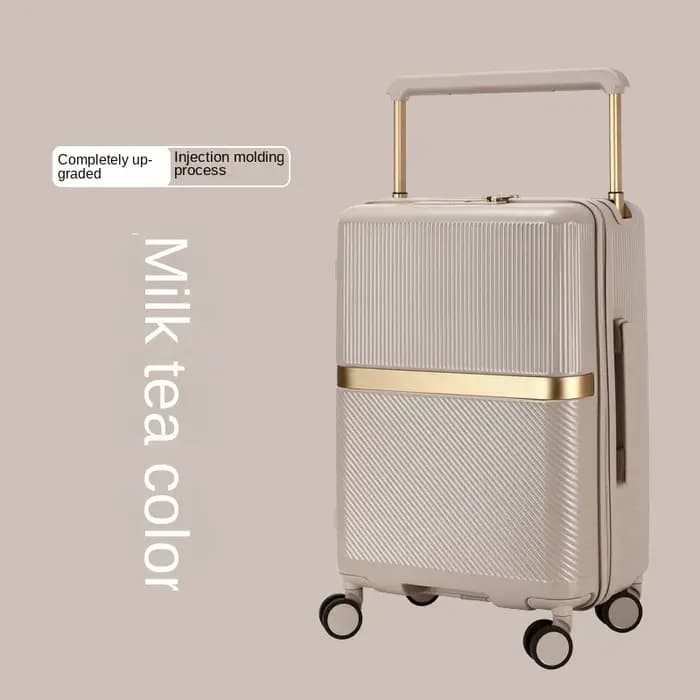Valise cabine 20 pouces avec poignée large, nouvelle collection pour hommes et femmes, valise de voy