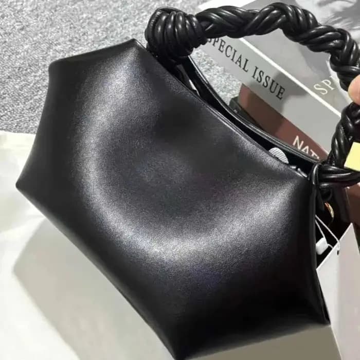Sac bandoulière décontracté hexagonal tressé pour femme