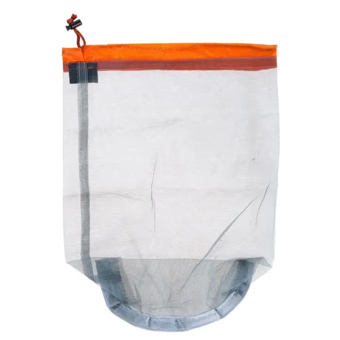 Sac de rangement ultraléger en maille de Nylon avec cordon de serrage