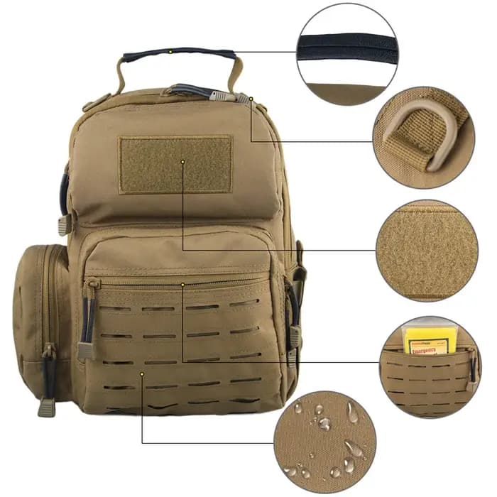 Sac à dos DulBag pour tous les jours, sac à dos de sport, cartable pour le transport, la chasse, le