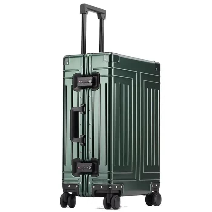 Bagage de voyage en aluminium valise rigide nouvelle