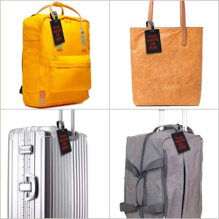 Étiquettes de bagage avec Logo personnalisé pour animaux de compagnie
