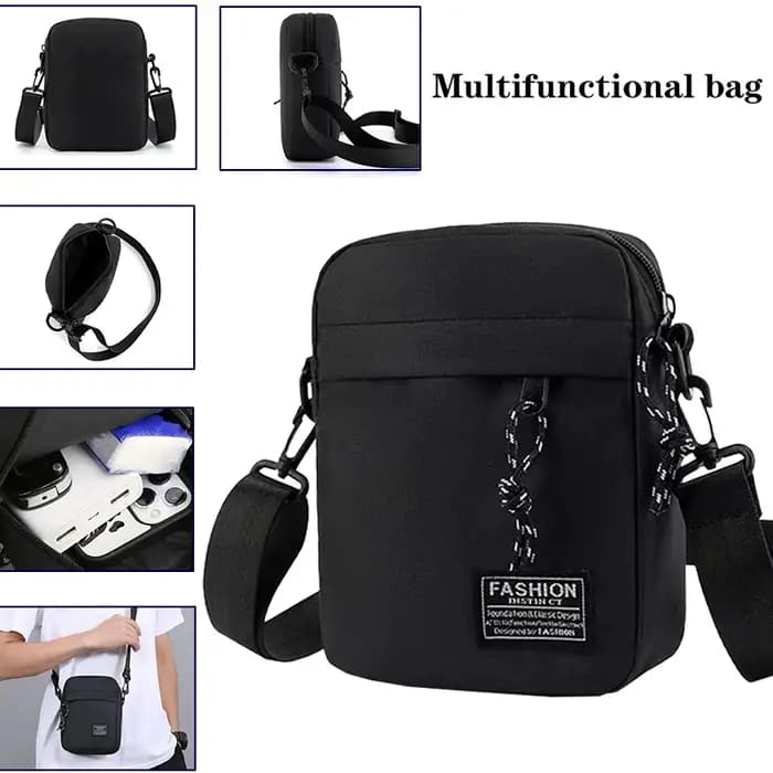 Sac pour hommes, disponible en conception d'épaule ou de bandoulière unique
