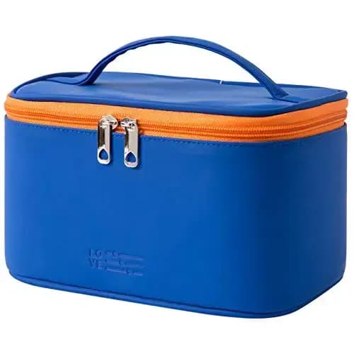 Trousse de Maquillage Personnalisée avec Nom Brodé, Sac Cosmétique de Voyage Portable pour Femme, en