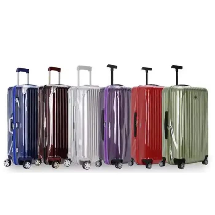 Juste de bagage en PVC transparent personnalisé