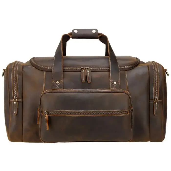 Grand Sac de Voyage en Cuir group pour Homme