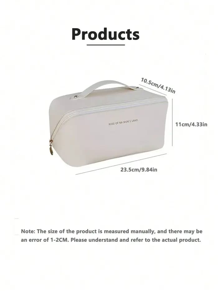 Grand sac à cosmétiques de voyage pour femmes