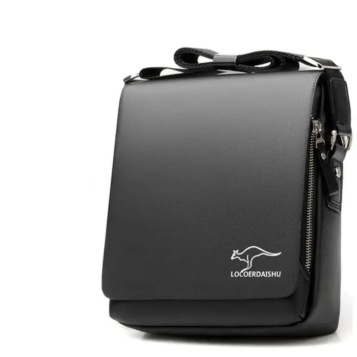 Nouvelle marque de luxe hommes sac à bandoulière en cuir classique