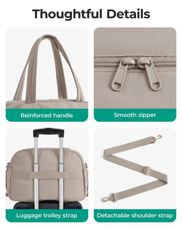 BAGSMART Sac de voyage Boston