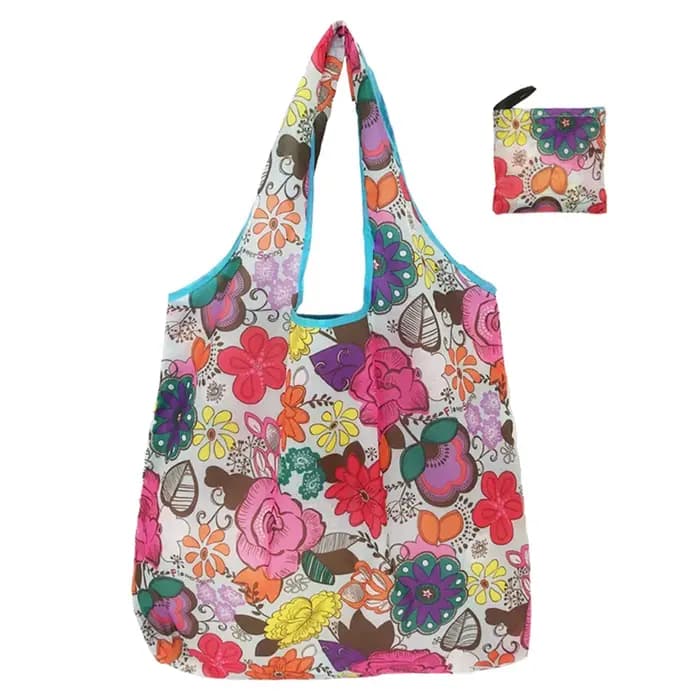 Fourre-tout décontracté pliable imprimé Floral pour femmes