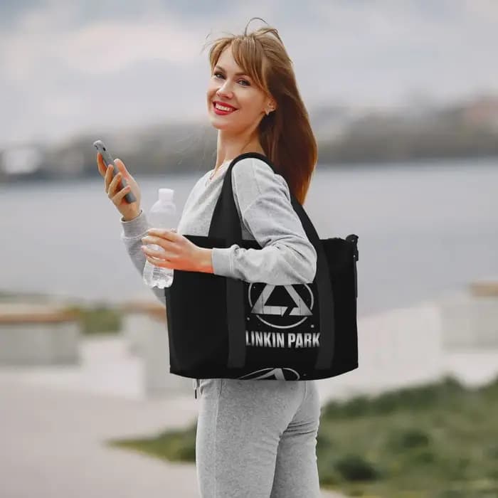 L-Linkin-S P-Park-S Band sac de voyage de plage sacs fourre-tout de grande capacité pour salle de sport Yoga femmes Shopping sac à bandoulière