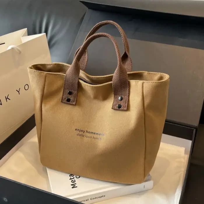 Sac fourre-tout classique en toile