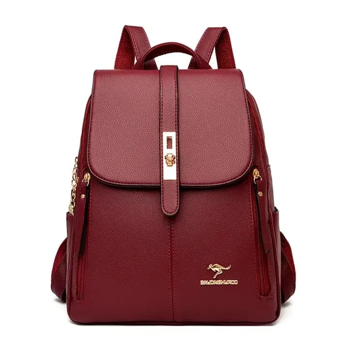Femmes grande capacité sac à dos de haute qualité en cuir Vintage sacs