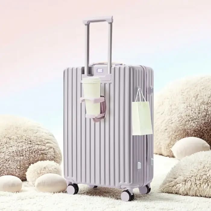 Valise à roulettes multifonctionnelle avec roues muettes