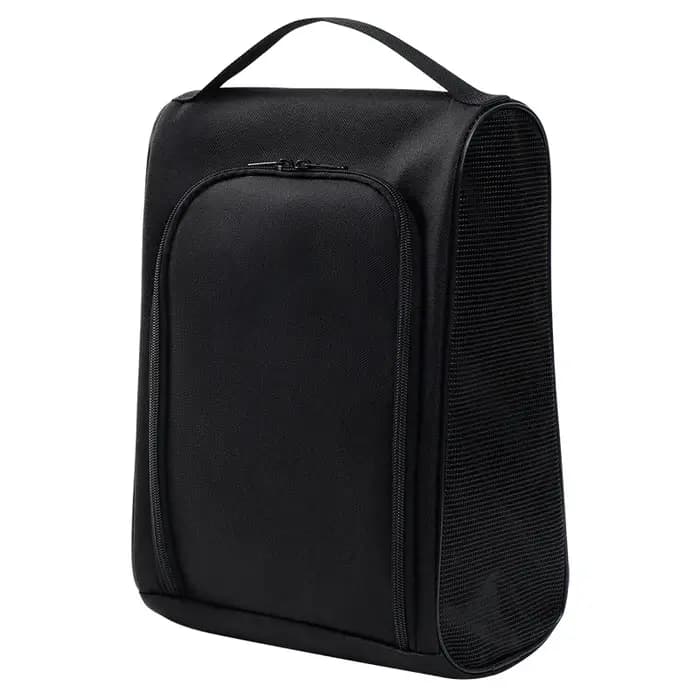 Sac de rangement de chaussures de voyage en tissu Oxford noir