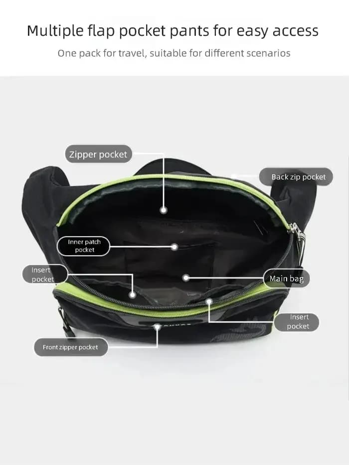Fouvor – sac de taille de grande capacité pour femmes