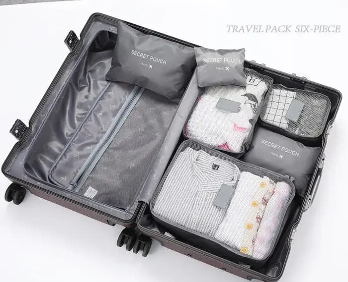 Ensemble de sacs de rangement pour vêtements de voyage