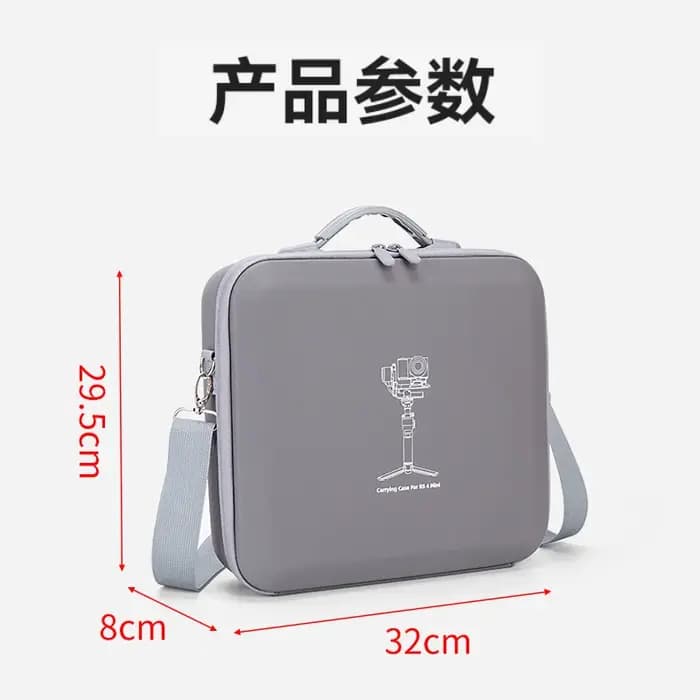 Pour DJI RS 4 Mini sac à bandoulière boîte de rangement Anti-pression valise de transport rigide pour DJI Ronin RS 4 Mini accessoires de cardan