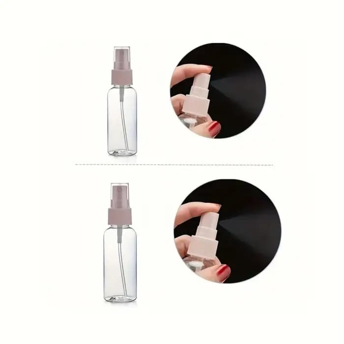 Kit de 7 flacons de voyage pour produits de toilette