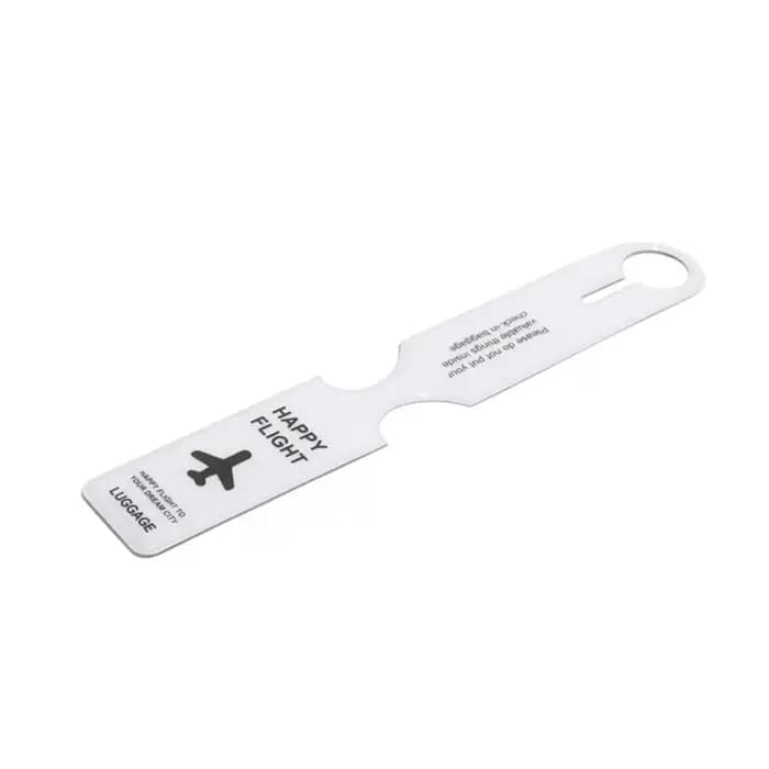 Étiquette d'Adresse de Bagage en PVC, Carte d'Information, Carte d'Embarquement, Étiquettes Nominati