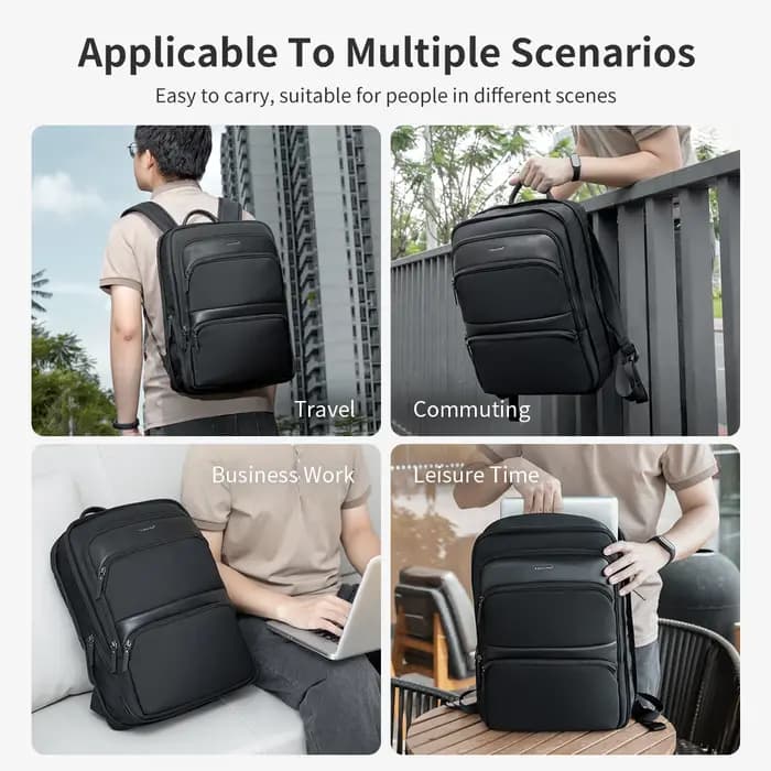 Tigernu sac à dos hommes voyage sac à dos mince sac à dos mâle sac à dos pour ordinateur portable sa