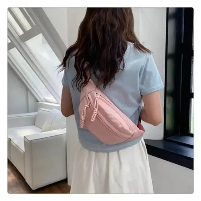 Sac de poitrine en toile pour femmes