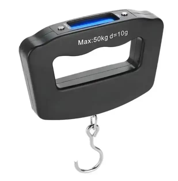 Balance à bagages numérique 50kg/10g, valise électronique Portable, pesée de voyage avec rétro-éclai