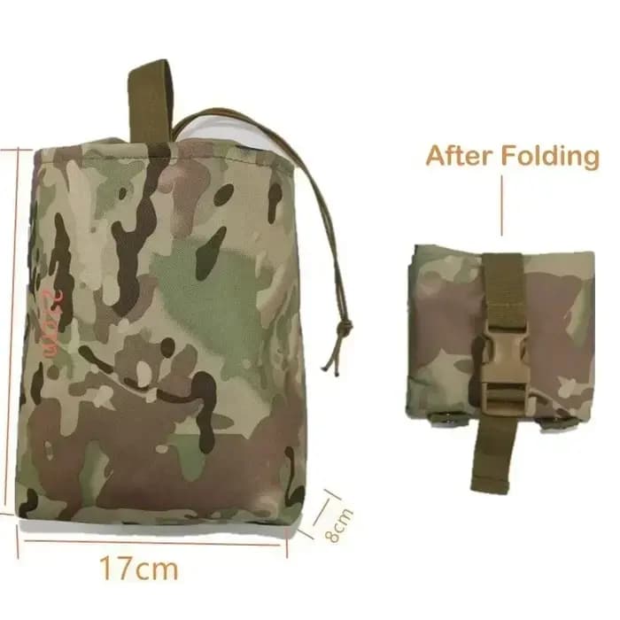 Petit sac de taille pliant Molle pour magazines tactiques