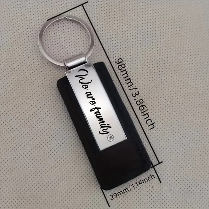 Étiquette de bagage personnalisée en cuir et alliage double face avec photo et texte
