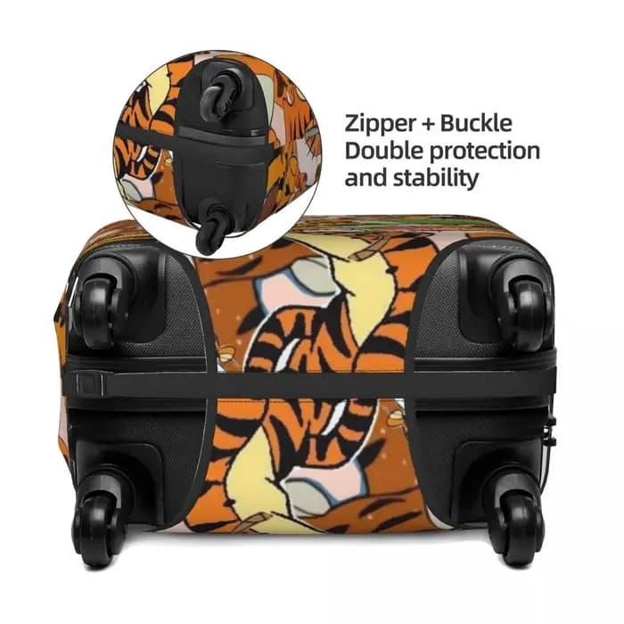 Housse de protection élastique pour valise de voyage