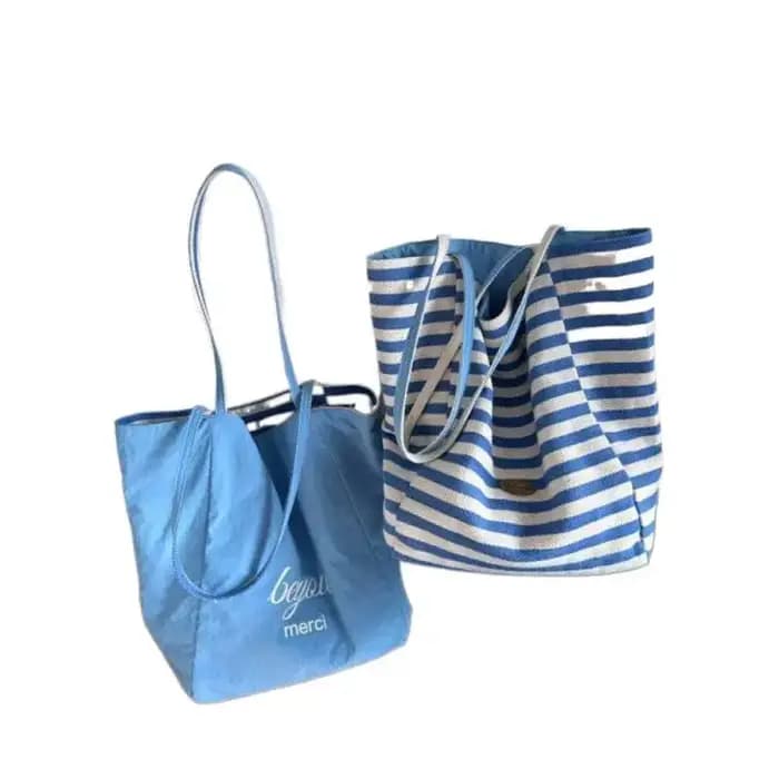 Sac à bandoulière bleu sel de mer