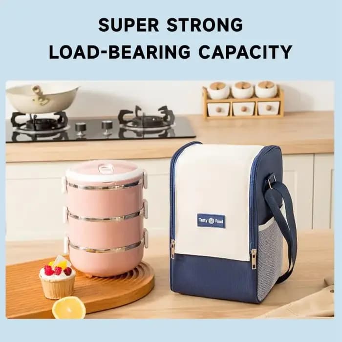 Sac Isotherme Double Compartiment Grande Capacité avec Bandoulière