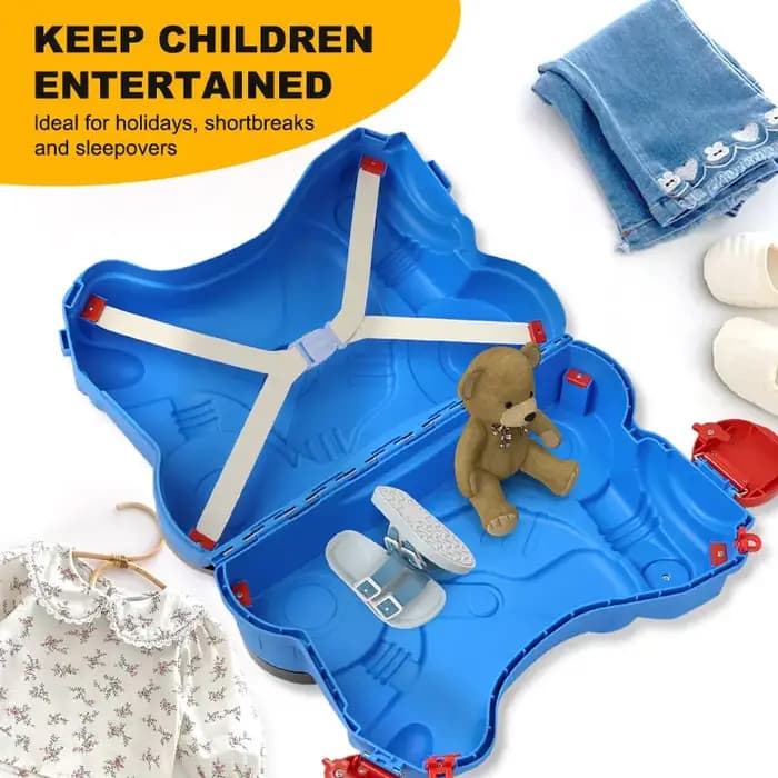 Valise pour enfants en plastique