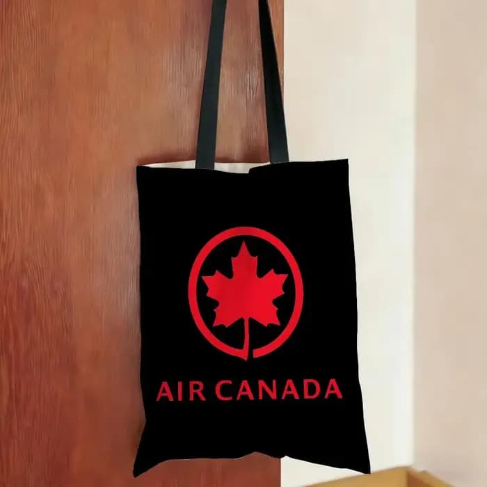 Logo de la compagnie aérienne A-Air Canada, sacs de rangement, sacs de courses, série de sacs imprim