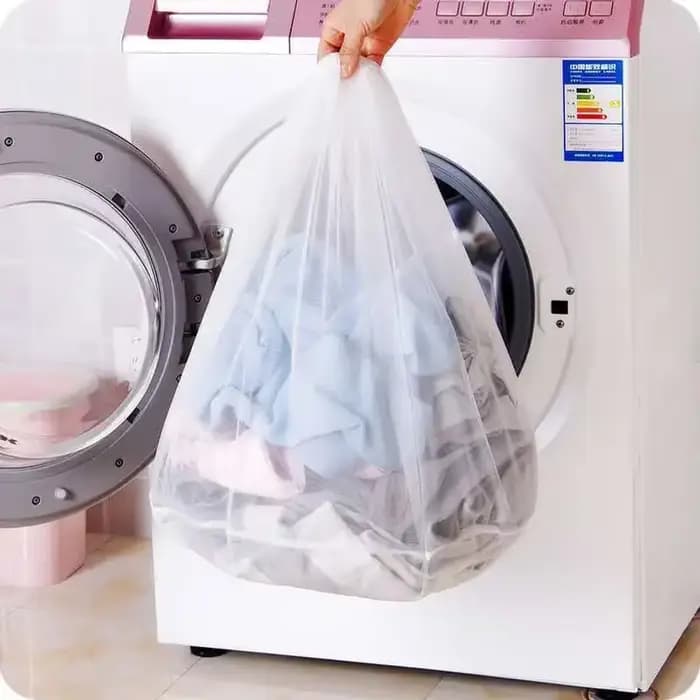 Grand sac de lavage en filet pour linge sale