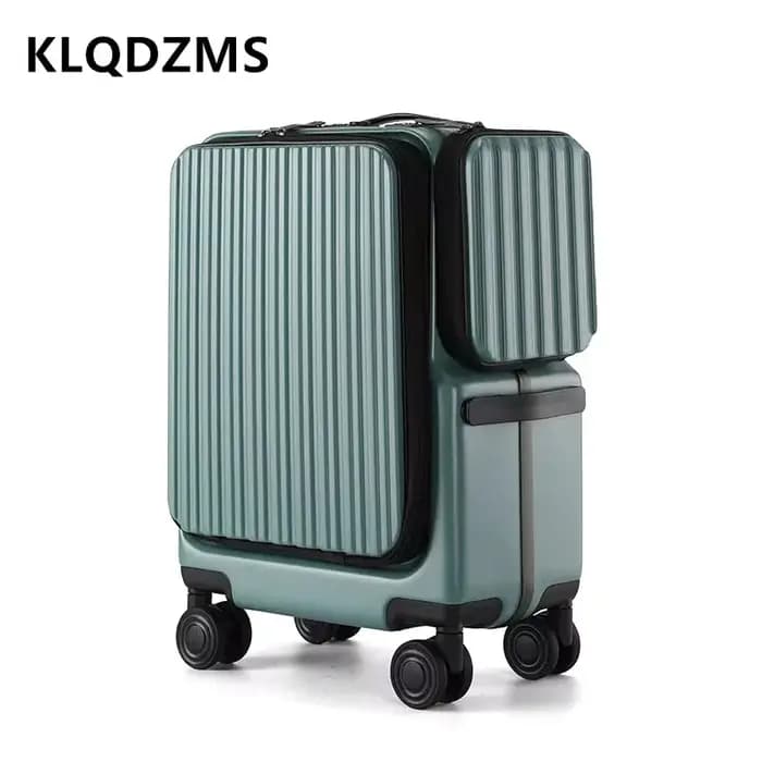 Valise cabine KLQDZMS à ouverture frontale pour ordinateur portable