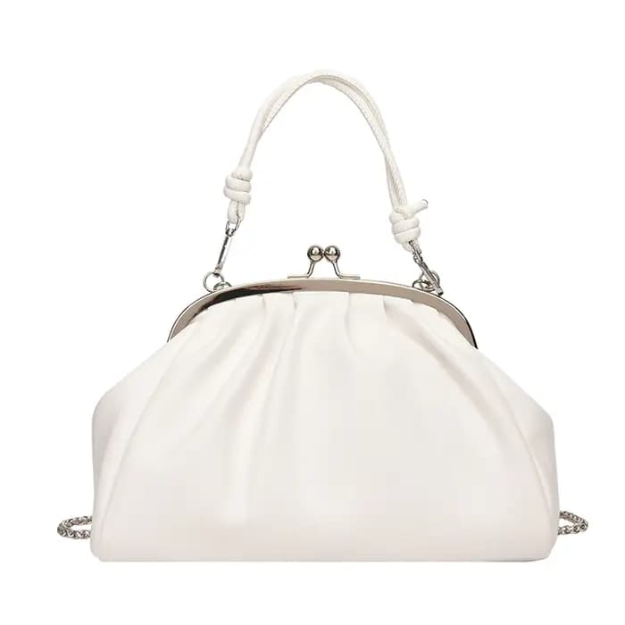 Sac à Main de Luxe en Cuir Souple pour Femme, Bandoulière, Tendance, Été