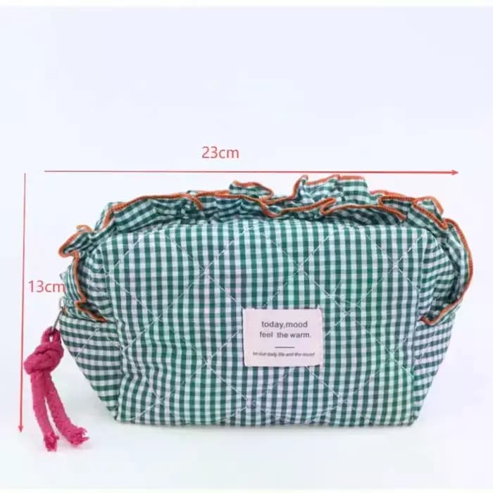 Trousse de maquillage cosmétique Vintage vichy pour femmes