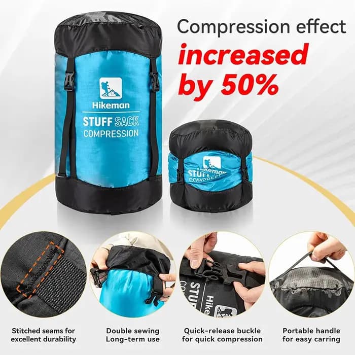 Sac de Compression ultraléger résistant à l'eau pour sacs de couchage