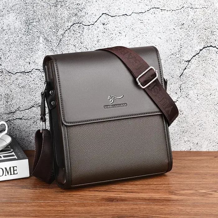 Marque de luxe sac de messager hommes en cuir côté sac à bandoulière