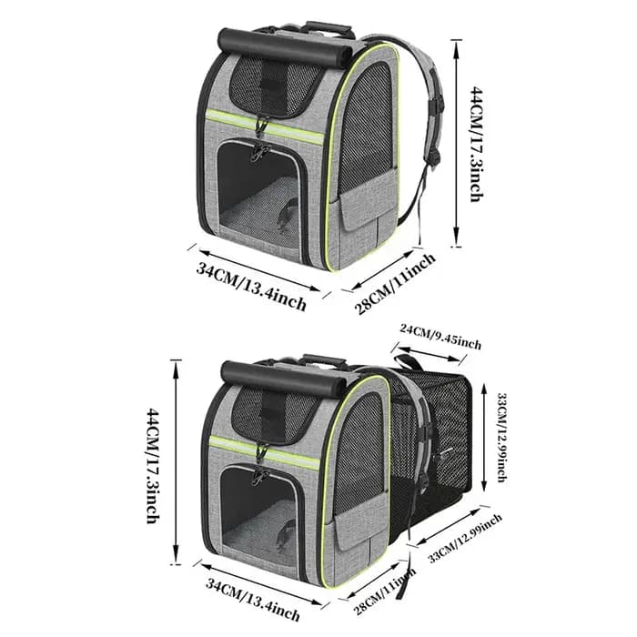 Sac de transport pour chat pour usage extérieur