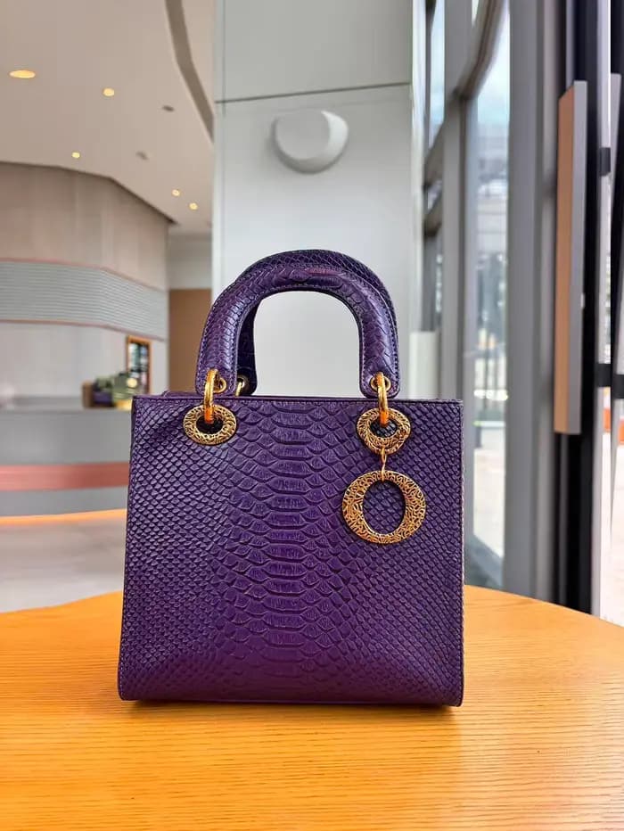 2025 nouvelle mode luxe serpent dame sac à main niche design texture avancée tempérament exotique pe