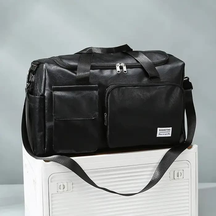 Sac de voyage rétro en PU grande capacité