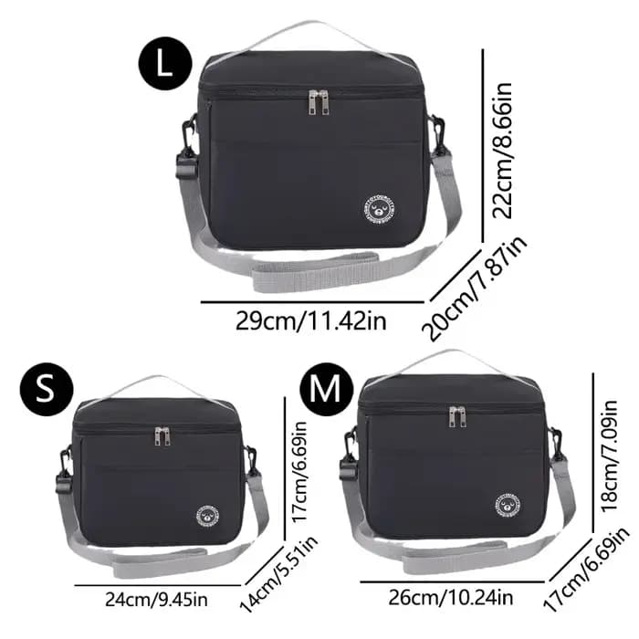 Sac à déjeuner isolé étanche