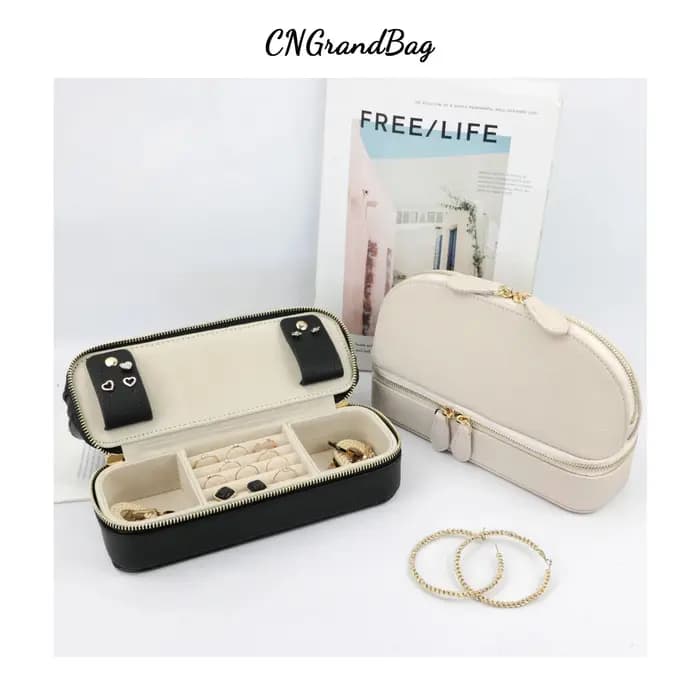 Sac à cosmétiques personnalisé en cuir Pu pour femmes