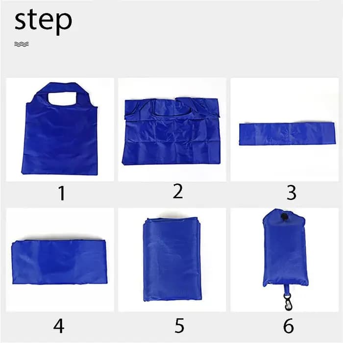 1/5/10/50pcs sac à provisions Oxford couleur unie écologique pliant réutilisable Portable sac à bandoulière pour voyage épicerie 36x48 cm