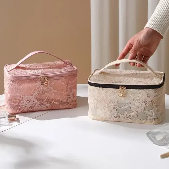 Trousse de maquillage de voyage de grande capacité