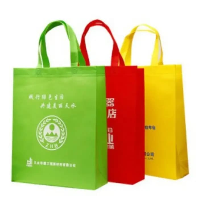 1 pièces non tissé Extra Large couleur unie sac fourre-tout de courses réutilisable épicerie Durable Protection de