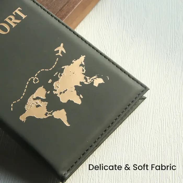 Couverture de passeport, porte-passeport, organisateur de carte du monde, étui de protection pour cartes, porte-carte de crédit, Document d'identité, portefeuille pour passeport