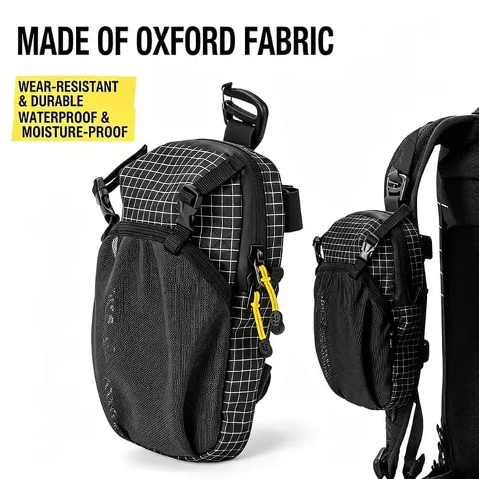 Sac de fixation pour bretelle de sac à dos